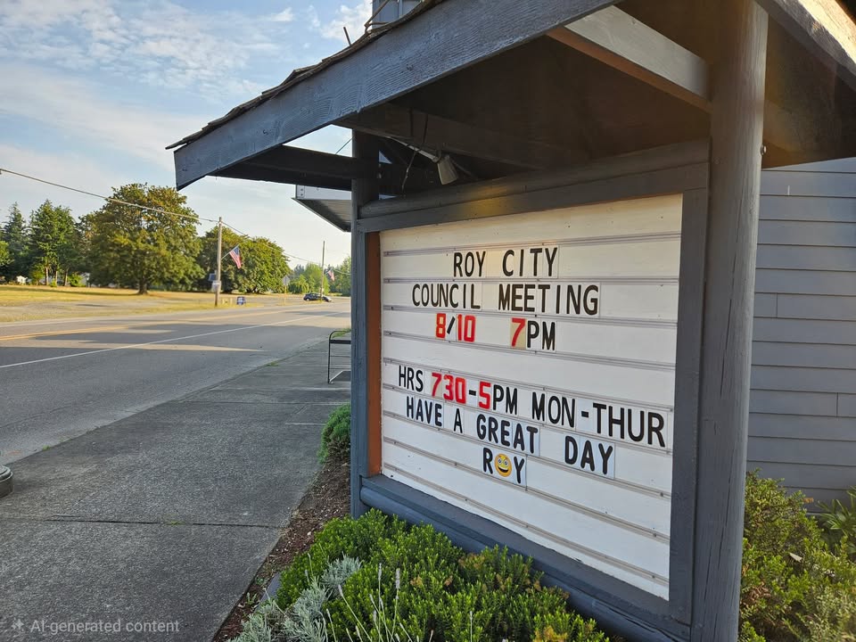 City Of Roy, WA. - Government